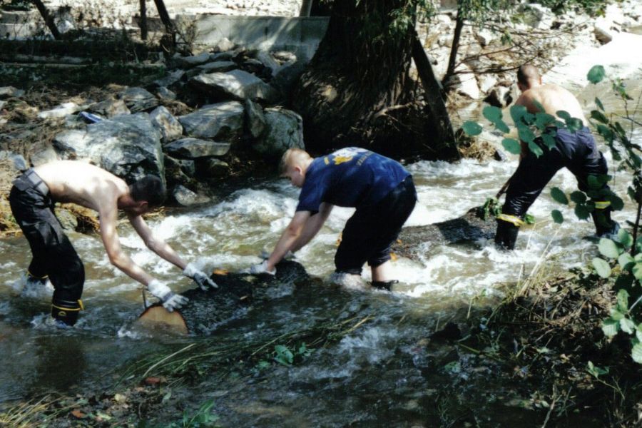 2002 - Elbeflut in Mulda/Sachsen